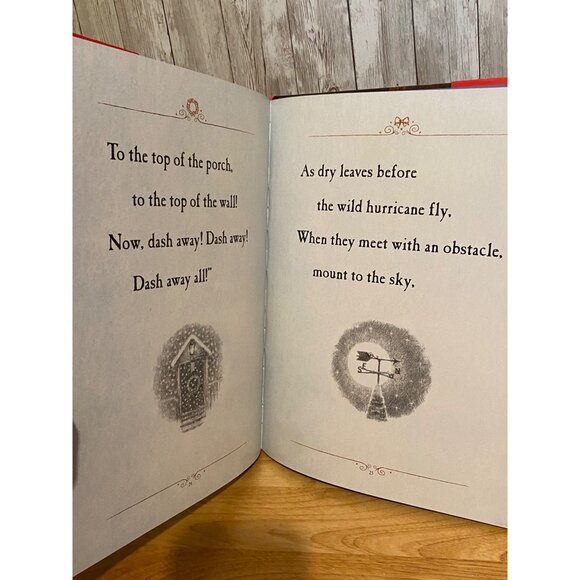 The Night Before Christmas w/ Letter to Santa, 11 Stickers - C.Moore Ages 2 - 12 - Picture 13 of 14